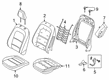 Diagram for 2020 Ford Escape Seat Cover - LJ6Z-7862901-BD