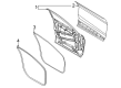 Diagram for 2021 Ford Mustang Mach-E Door Seal - LJ8Z-5820708-C