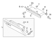 Diagram for 2020 Ford F-150 Glove Box - GL3Z-15060T10-BX