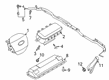 Diagram for 2019 Ford Police Interceptor Utility Air Bag Sensor - ML3Z-14B345-A