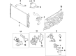 Diagram for 2023 Ford Transit Radiator Hose - LK4Z-8286-F