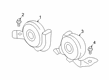 Diagram for 2023 Lincoln Nautilus Horn - K2GZ-13801-C