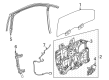 Diagram for 2022 Ford Mustang Mach-E Weather Strip - LJ8Z-5821596-B