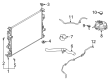 Diagram for 2023 Ford Escape Radiator Hose - PZ1Z-8063-C