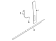 Diagram for 2023 Ford Maverick Door Moldings - NZ6Z-21275A37-BA