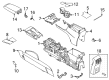 Diagram for 2020 Ford Escape Cup Holder - JX7Z-5813562-CB