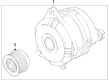 Diagram for 2021 Ford Explorer Alternator - L1MZ-10346-E