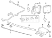 Diagram for 2023 Lincoln Corsair Parking Assist Distance Sensor - LB5Z-14C689-C