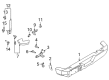 Diagram for 2023 Ford Bronco Bumper - M2DZ-17K835-BA