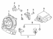 Diagram for 2021 Ford Ranger Air Bag - KB3Z-21044A74-B