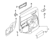 Diagram for Ford Maverick Weather Strip - NZ6Z-6025860-A