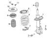 Diagram for Ford Mustang Mach-E Shock Absorber - LK9Z-18124-E