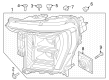 Diagram for 2022 Ford F-150 Headlight - ML3Z-13008-AK