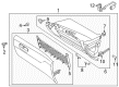 Diagram for Ford Fusion Glove Box - GS7Z-5406024-AB