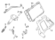 Diagram for 2023 Ford Transit Engine Control Module - PK4Z-12A650-A