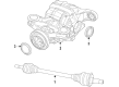 Diagram for 2023 Ford Police Interceptor Utility Axle Shaft - L1MZ-4K139-B