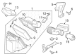 Diagram for 2024 Ford F-250 Super Duty Air Duct - PC3Z-9B659-C