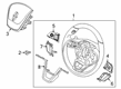 Diagram for 2023 Lincoln Corsair Steering Wheel - NJ7Z-3600-AC