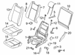 Diagram for 2020 Ford Transit Connect Seat Cover - KT1Z-1766600-JD