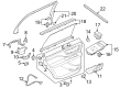 Diagram for 2020 Lincoln Aviator Power Window Motor - LC5Z-7827001-A