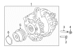 Diagram for 2022 Ford Mustang Alternator - GR3Z-10346-Q