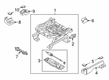 Diagram for 2020 Ford Escape Seat Motor - MU5Z-14547-A