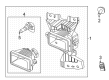 Diagram for 2022 Ford F-350 Super Duty Fog Light - LC3Z-15200-A