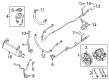 Diagram for 2021 Ford F-250 Super Duty Power Steering Hose - JC3Z-3A719-H