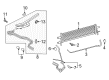 Diagram for Ford F-250 Super Duty Automatic Transmission Oil Cooler Line - HC3Z-7R081-G