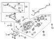 Diagram for 2023 Ford Bronco Wheel Seal - MB3Z-4B416-A