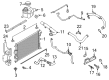 Diagram for 2020 Ford Explorer Coolant Reservoir - L1MZ-8A080-B