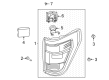 Diagram for Ford F-150 Tail Light - NL3Z-13405-D