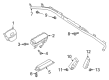 Diagram for 2021 Ford Bronco Sport Occupant Detection Sensor - M1PZ-78632A22-D