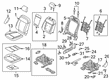 Diagram for 2023 Ford Ranger Seat Cover - MB3Z-2164416-CB