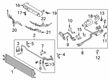 Diagram for 2021 Ford Police Interceptor Utility Automatic Transmission Oil Cooler Line - L1MZ-7R081-A