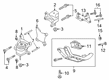 Diagram for Ford Explorer Engine Mount Bracket - L1MZ-7A033-A