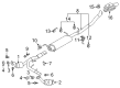 Diagram for 2021 Ford Expedition Muffler - JL1Z-5230-E