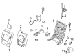 Diagram for 2023 Ford Bronco Seat Cover - M2DZ-9866600-DB