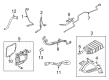 Diagram for 2020 Ford Ranger PCV Hose - LB5Z-6A664-B