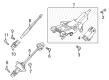 Diagram for Ford Mustang Slip Yoke - FR3Z-3N725-B