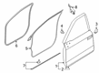 Diagram for 2021 Ford F-150 Weather Strip - KL3Z-1620708-A