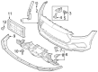 Diagram for 2024 Ford Mustang Bumper - PR3Z-17D957-ABPTM