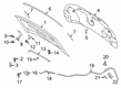 Diagram for 2020 Ford Explorer Hood Cable - LB5Z-16916-D