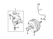 Diagram for 2022 Ford E-350/E-350 Super Duty Brake Master Cylinder Repair Kit - LC2Z-2140-A