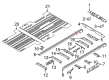 Diagram for 2023 Ford E-Transit Rear Crossmember - NK4Z-6110780-B