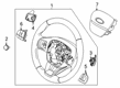 Diagram for Ford Escape Steering Wheel - LJ6Z-3600-JE