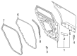 Diagram for 2022 Ford Bronco Sport Weather Strip - M1PZ-7825324-A