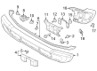 Diagram for 2023 Ford Bronco Bumper - M2DZ-17E810-BA