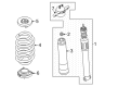 Diagram for 2023 Ford Maverick Bump Stop - NZ6Z-5K570-A