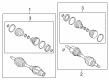 Diagram for 2023 Ford Bronco Axle Shaft - NB3Z-3A427-A